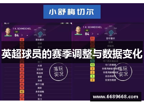 英超球员的赛季调整与数据变化
